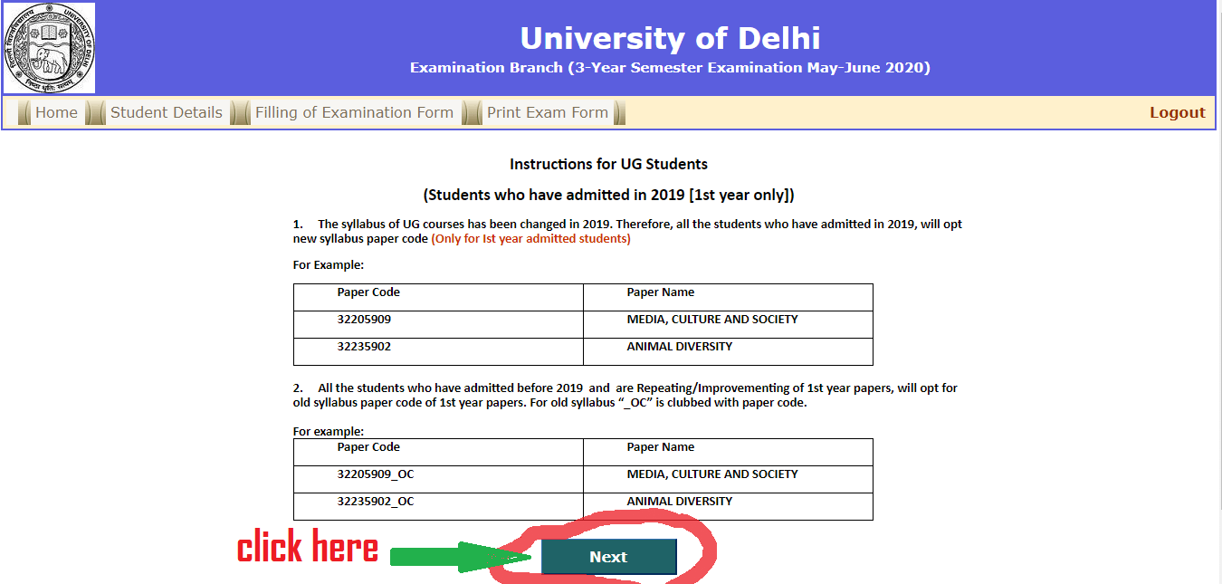 Du Exam Date Sheet 2025 - Kial Selina